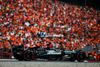 2024-06-29 - 63 RUSSELL George (gbr), Mercedes AMG F1 Team W15, action during the Formula 1 Qatar Airways Austrian Grand Prix 2024, 11th round of the 2024 Formula One World Championship from June 28 to 30, 2024 on the Red Bull Ring, in Spielberg, Austria - F1 - AUSTRIAN GRAND PRIX 2024 - FORMULA 1 - MOTORS