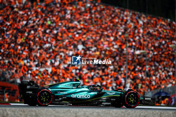 2024-06-29 - 14 ALONSO Fernando (spa), Aston Martin F1 Team AMR24, action during the Formula 1 Qatar Airways Austrian Grand Prix 2024, 11th round of the 2024 Formula One World Championship from June 28 to 30, 2024 on the Red Bull Ring, in Spielberg, Austria - F1 - AUSTRIAN GRAND PRIX 2024 - FORMULA 1 - MOTORS