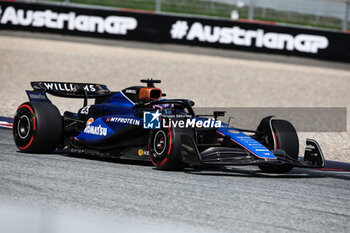 2024-06-29 - 23 ALBON Alexander (tha), Williams Racing FW45, action during the Formula 1 Qatar Airways Austrian Grand Prix 2024, 11th round of the 2024 Formula One World Championship from June 28 to 30, 2024 on the Red Bull Ring, in Spielberg, Austria - F1 - AUSTRIAN GRAND PRIX 2024 - FORMULA 1 - MOTORS