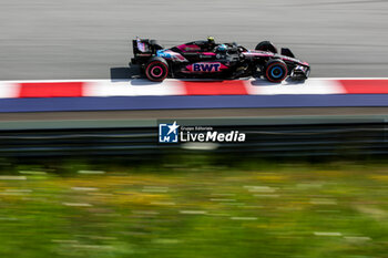 2024-06-29 - 10 GASLY Pierre (fra), Alpine F1 Team A524, action during the Formula 1 Qatar Airways Austrian Grand Prix 2024, 11th round of the 2024 Formula One World Championship from June 28 to 30, 2024 on the Red Bull Ring, in Spielberg, Austria - F1 - AUSTRIAN GRAND PRIX 2024 - FORMULA 1 - MOTORS