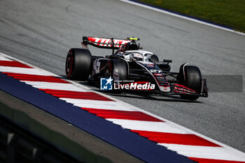 2024-06-29 - 27 HULKENBERG Nico (ger), Haas F1 Team VF-24 Ferrari, action during the Formula 1 Qatar Airways Austrian Grand Prix 2024, 11th round of the 2024 Formula One World Championship from June 28 to 30, 2024 on the Red Bull Ring, in Spielberg, Austria - F1 - AUSTRIAN GRAND PRIX 2024 - FORMULA 1 - MOTORS