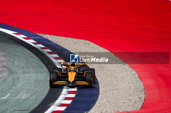 2024-06-29 - 04 NORRIS Lando (gbr), McLaren F1 Team MCL38, action during the Formula 1 Qatar Airways Austrian Grand Prix 2024, 11th round of the 2024 Formula One World Championship from June 28 to 30, 2024 on the Red Bull Ring, in Spielberg, Austria - F1 - AUSTRIAN GRAND PRIX 2024 - FORMULA 1 - MOTORS