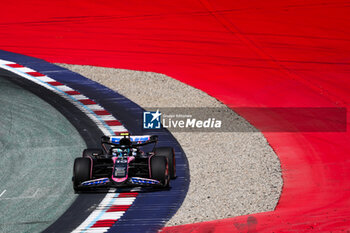 2024-06-29 - 10 GASLY Pierre (fra), Alpine F1 Team A524, action during the Formula 1 Qatar Airways Austrian Grand Prix 2024, 11th round of the 2024 Formula One World Championship from June 28 to 30, 2024 on the Red Bull Ring, in Spielberg, Austria - F1 - AUSTRIAN GRAND PRIX 2024 - FORMULA 1 - MOTORS