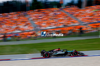 2024-06-29 - 63 RUSSELL George (gbr), Mercedes AMG F1 Team W15, action during the Formula 1 Qatar Airways Austrian Grand Prix 2024, 11th round of the 2024 Formula One World Championship from June 28 to 30, 2024 on the Red Bull Ring, in Spielberg, Austria - F1 - AUSTRIAN GRAND PRIX 2024 - FORMULA 1 - MOTORS