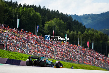 2024-06-29 - 14 ALONSO Fernando (spa), Aston Martin F1 Team AMR24, action during the Formula 1 Qatar Airways Austrian Grand Prix 2024, 11th round of the 2024 Formula One World Championship from June 28 to 30, 2024 on the Red Bull Ring, in Spielberg, Austria - F1 - AUSTRIAN GRAND PRIX 2024 - FORMULA 1 - MOTORS