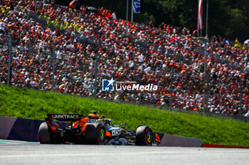 2024-06-29 - 04 NORRIS Lando (gbr), McLaren F1 Team MCL38, action during the Formula 1 Qatar Airways Austrian Grand Prix 2024, 11th round of the 2024 Formula One World Championship from June 28 to 30, 2024 on the Red Bull Ring, in Spielberg, Austria - F1 - AUSTRIAN GRAND PRIX 2024 - FORMULA 1 - MOTORS