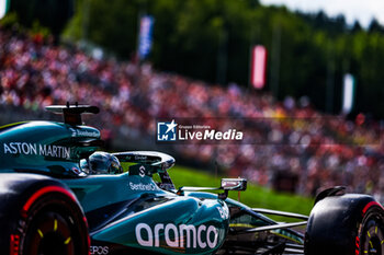 2024-06-29 - 18 STROLL Lance (can), Aston Martin F1 Team AMR24, action during the Formula 1 Qatar Airways Austrian Grand Prix 2024, 11th round of the 2024 Formula One World Championship from June 28 to 30, 2024 on the Red Bull Ring, in Spielberg, Austria - F1 - AUSTRIAN GRAND PRIX 2024 - FORMULA 1 - MOTORS