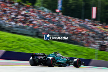 2024-06-29 - 18 STROLL Lance (can), Aston Martin F1 Team AMR24, action during the Formula 1 Qatar Airways Austrian Grand Prix 2024, 11th round of the 2024 Formula One World Championship from June 28 to 30, 2024 on the Red Bull Ring, in Spielberg, Austria - F1 - AUSTRIAN GRAND PRIX 2024 - FORMULA 1 - MOTORS