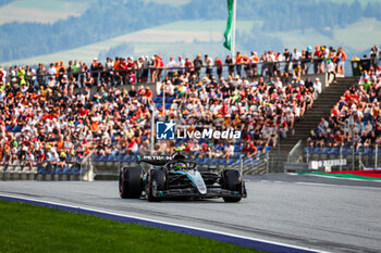 2024-06-29 - 44 HAMILTON Lewis (gbr), Mercedes AMG F1 Team W15, action during the Formula 1 Qatar Airways Austrian Grand Prix 2024, 11th round of the 2024 Formula One World Championship from June 28 to 30, 2024 on the Red Bull Ring, in Spielberg, Austria - F1 - AUSTRIAN GRAND PRIX 2024 - FORMULA 1 - MOTORS