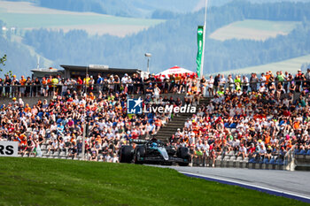 2024-06-29 - 63 RUSSELL George (gbr), Mercedes AMG F1 Team W15, action during the Formula 1 Qatar Airways Austrian Grand Prix 2024, 11th round of the 2024 Formula One World Championship from June 28 to 30, 2024 on the Red Bull Ring, in Spielberg, Austria - F1 - AUSTRIAN GRAND PRIX 2024 - FORMULA 1 - MOTORS