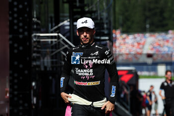 2024-06-29 - GASLY Pierre (fra), Alpine F1 Team A524, portrait during the Formula 1 Qatar Airways Austrian Grand Prix 2024, 11th round of the 2024 Formula One World Championship from June 28 to 30, 2024 on the Red Bull Ring, in Spielberg, Austria - F1 - AUSTRIAN GRAND PRIX 2024 - FORMULA 1 - MOTORS