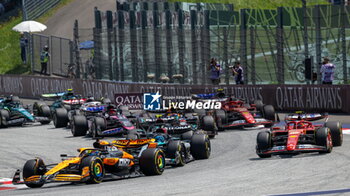 2024-06-29 - First lap - FORMULA 1 QATAR AIRWAYS AUSTRIAN GRAND PRIX 2024 - SPRINT RACE - FORMULA 1 - MOTORS