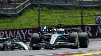 2024-06-29 - N°63 George Russel GBR Mercedes AMG PETRONAS Formula One Team - FORMULA 1 QATAR AIRWAYS AUSTRIAN GRAND PRIX 2024 - SPRINT RACE - FORMULA 1 - MOTORS