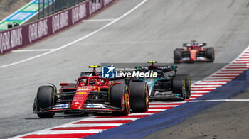 2024-06-29 - N°55 Carlos Sainz MEX Scuderia Ferrari - FORMULA 1 QATAR AIRWAYS AUSTRIAN GRAND PRIX 2024 - SPRINT RACE - FORMULA 1 - MOTORS