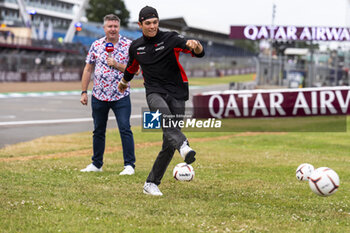 2024-07-05 - Oliver Bearman (GBR) - Reserve Driver, Scuderia Ferrari and future Haas F1 driver in 2025 Season on day 1, thursday july 4, 2024 of the formula 1 qatar airways british grand prix 2024, scheduled to take place at the silverstone circuit from july 5 to july 7, 2024 - FORMULA 1 - QATAR AIRWAYS BRITISHGRAND PRIX 2024 - PRACTICE - FORMULA 1 - MOTORS