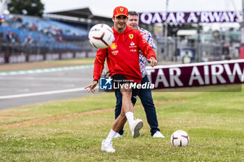 2024-07-05 - Carlos Sainz Jr. (ESP) - Scuderia Ferrari - Ferrari SF-24 - Ferrari on day 1, thursday july 4, 2024 of the formula 1 qatar airways british grand prix 2024, scheduled to take place at the silverstone circuit from july 5 to july 7, 2024 - FORMULA 1 - QATAR AIRWAYS BRITISHGRAND PRIX 2024 - PRACTICE - FORMULA 1 - MOTORS