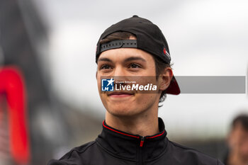 2024-07-05 - Oliver Bearman (GBR) - Reserve Driver, Scuderia Ferrari and future Haas F1 driver in 2025 Season on day 1, thursday july 4, 2024 of the formula 1 qatar airways british grand prix 2024, scheduled to take place at the silverstone circuit from july 5 to july 7, 2024 - FORMULA 1 - QATAR AIRWAYS BRITISHGRAND PRIX 2024 - PRACTICE - FORMULA 1 - MOTORS