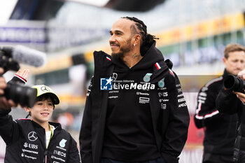 2024-07-05 - Lewis Hamilton (GBR) - Mercedes-AMG PETRONAS F1 Team - Mercedes W15 - Mercedes E Performance on day 1, thursday july 4, 2024 of the formula 1 qatar airways british grand prix 2024, scheduled to take place at the silverstone circuit from july 5 to july 7, 2024 - FORMULA 1 - QATAR AIRWAYS BRITISHGRAND PRIX 2024 - PRACTICE - FORMULA 1 - MOTORS