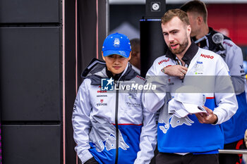 2024-07-05 - Yuki Tsunoda (JPN) - Visa Cash App RB F1 Team - RB VCARB01 - Honda RBPT during Free Practice on day 2, friday july 5, 2024 of the formula 1 qatar airways british grand prix 2024, scheduled to take place at the silverstone circuit from july 5 to july 7, 2024 - FORMULA 1 - QATAR AIRWAYS BRITISHGRAND PRIX 2024 - PRACTICE - FORMULA 1 - MOTORS