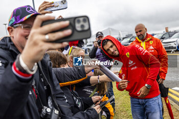 2024-07-05 - Carlos Sainz Jr. (ESP) - Scuderia Ferrari - Ferrari SF-24 - Ferrari during Free Practice on day 2, friday july 5, 2024 of the formula 1 qatar airways british grand prix 2024, scheduled to take place at the silverstone circuit from july 5 to july 7, 2024 - FORMULA 1 - QATAR AIRWAYS BRITISHGRAND PRIX 2024 - PRACTICE - FORMULA 1 - MOTORS