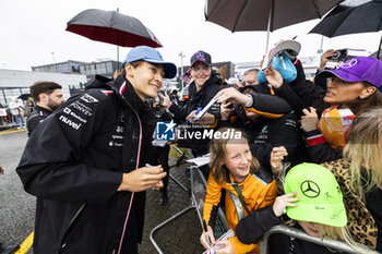 2024-07-05 - George Russell (GBR) - Mercedes-AMG PETRONAS F1 Team - Mercedes W15 - Mercedes E Performance during Free Practice on day 2, friday july 5, 2024 of the formula 1 qatar airways british grand prix 2024, scheduled to take place at the silverstone circuit from july 5 to july 7, 2024 - FORMULA 1 - QATAR AIRWAYS BRITISHGRAND PRIX 2024 - PRACTICE - FORMULA 1 - MOTORS