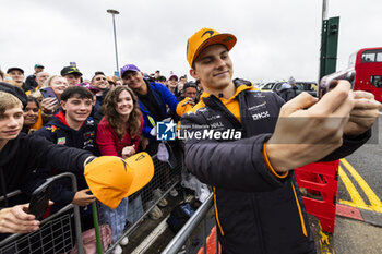 2024-07-05 - Oscar Piastri (AUS) - McLaren Formula 1 Team - McLaren MCL38 - Mercedes
 during Free Practice on day 2, friday july 5, 2024 of the formula 1 qatar airways british grand prix 2024, scheduled to take place at the silverstone circuit from july 5 to july 7, 2024 - FORMULA 1 - QATAR AIRWAYS BRITISHGRAND PRIX 2024 - PRACTICE - FORMULA 1 - MOTORS