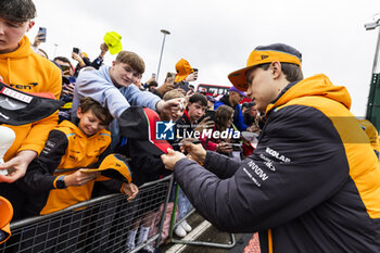 2024-07-05 - Oscar Piastri (AUS) - McLaren Formula 1 Team - McLaren MCL38 - Mercedes
 during Free Practice on day 2, friday july 5, 2024 of the formula 1 qatar airways british grand prix 2024, scheduled to take place at the silverstone circuit from july 5 to july 7, 2024 - FORMULA 1 - QATAR AIRWAYS BRITISHGRAND PRIX 2024 - PRACTICE - FORMULA 1 - MOTORS