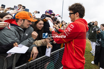 2024-07-05 - Charles Leclerc (MON) - Scuderia Ferrari - Ferrari SF-24 - Ferrari during Free Practice on day 2, friday july 5, 2024 of the formula 1 qatar airways british grand prix 2024, scheduled to take place at the silverstone circuit from july 5 to july 7, 2024 - FORMULA 1 - QATAR AIRWAYS BRITISHGRAND PRIX 2024 - PRACTICE - FORMULA 1 - MOTORS