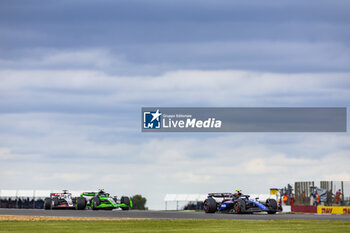 2024-07-05 - Logan Sargeant (USA) - Williams Racing - Williams FW46 - Mercedes during Free Practice on day 2, friday july 5, 2024 of the formula 1 qatar airways british grand prix 2024, scheduled to take place at the silverstone circuit from july 5 to july 7, 2024 - FORMULA 1 - QATAR AIRWAYS BRITISHGRAND PRIX 2024 - PRACTICE - FORMULA 1 - MOTORS