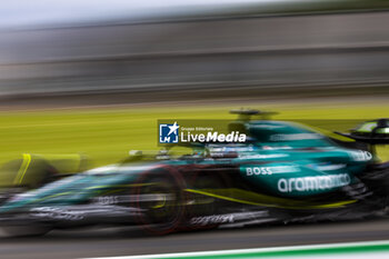 2024-07-05 - Lance Stroll (CAN) - Aston Martin Aramco F1 Team - Aston Martin AMR24 - Mercedes during Free Practice on day 2, friday july 5, 2024 of the formula 1 qatar airways british grand prix 2024, scheduled to take place at the silverstone circuit from july 5 to july 7, 2024 - FORMULA 1 - QATAR AIRWAYS BRITISHGRAND PRIX 2024 - PRACTICE - FORMULA 1 - MOTORS