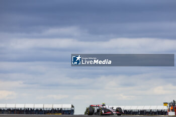 2024-07-05 - Nico Hulkenberg (GER) - MoneyGram Haas F1 Team - Haas VF-24 - Ferrari during Free Practice on day 2, friday july 5, 2024 of the formula 1 qatar airways british grand prix 2024, scheduled to take place at the silverstone circuit from july 5 to july 7, 2024 - FORMULA 1 - QATAR AIRWAYS BRITISHGRAND PRIX 2024 - PRACTICE - FORMULA 1 - MOTORS