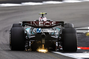 2024-07-05 - Lewis Hamilton (GBR) - Mercedes-AMG PETRONAS F1 Team - Mercedes W15 - Mercedes E Performance during Free Practice on day 2, friday july 5, 2024 of the formula 1 qatar airways british grand prix 2024, scheduled to take place at the silverstone circuit from july 5 to july 7, 2024 - FORMULA 1 - QATAR AIRWAYS BRITISHGRAND PRIX 2024 - PRACTICE - FORMULA 1 - MOTORS