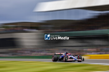 2024-07-05 - Daniel Ricciardo (AUS) - Visa Cash App RB F1 Team - RB VCARB01 - Honda RBPT during Free Practice on day 2, friday july 5, 2024 of the formula 1 qatar airways british grand prix 2024, scheduled to take place at the silverstone circuit from july 5 to july 7, 2024 - FORMULA 1 - QATAR AIRWAYS BRITISHGRAND PRIX 2024 - PRACTICE - FORMULA 1 - MOTORS