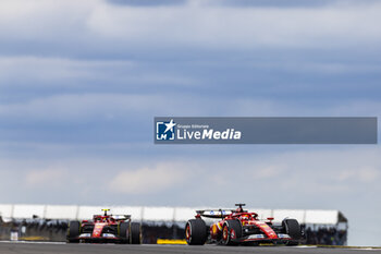 2024-07-05 - Charles Leclerc (MON) - Scuderia Ferrari - Ferrari SF-24 - Ferrari during Free Practice on day 2, friday july 5, 2024 of the formula 1 qatar airways british grand prix 2024, scheduled to take place at the silverstone circuit from july 5 to july 7, 2024 - FORMULA 1 - QATAR AIRWAYS BRITISHGRAND PRIX 2024 - PRACTICE - FORMULA 1 - MOTORS