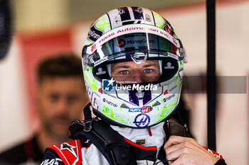 2024-07-06 - Nico Hulkenberg (GER) - MoneyGram Haas F1 Team - Haas VF-24 - Ferrari during Free Practice 3 on day 3, saturday july 6, 2024 of the formula 1 qatar airways british grand prix 2024, scheduled to take place at the silverstone circuit from july 5 to july 7, 2024 - FORMULA 1 - QATAR AIRWAYS BRITISHGRAND PRIX 2024 - PRACTICE AND QUALIFY - FORMULA 1 - MOTORS