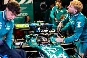 2024-07-06 - Fernando Alonso (ESP) - Aston Martin Aramco F1 Team - Aston Martin AMR24 - Mercedes during Free Practice 3 on day 3, saturday july 6, 2024 of the formula 1 qatar airways british grand prix 2024, scheduled to take place at the silverstone circuit from july 5 to july 7, 2024 - FORMULA 1 - QATAR AIRWAYS BRITISHGRAND PRIX 2024 - PRACTICE AND QUALIFY - FORMULA 1 - MOTORS