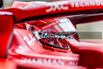 2024-07-06 - Charles Leclerc (MON) - Scuderia Ferrari - Ferrari SF-24 - Ferrari during Free Practice 3 on day 3, saturday july 6, 2024 of the formula 1 qatar airways british grand prix 2024, scheduled to take place at the silverstone circuit from july 5 to july 7, 2024 - FORMULA 1 - QATAR AIRWAYS BRITISHGRAND PRIX 2024 - PRACTICE AND QUALIFY - FORMULA 1 - MOTORS