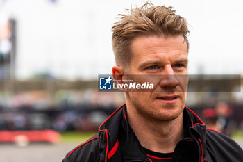 2024-07-06 - Nico Hulkenberg (GER) - MoneyGram Haas F1 Team - Haas VF-24 - Ferrari during Free Practice 3 on day 3, saturday july 6, 2024 of the formula 1 qatar airways british grand prix 2024, scheduled to take place at the silverstone circuit from july 5 to july 7, 2024 - FORMULA 1 - QATAR AIRWAYS BRITISHGRAND PRIX 2024 - PRACTICE AND QUALIFY - FORMULA 1 - MOTORS