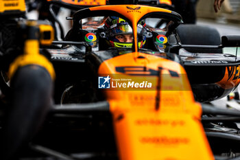 2024-07-06 - Oscar Piastri (AUS) - McLaren Formula 1 Team - McLaren MCL38 - Mercedes
 during Free Practice 3 on day 3, saturday july 6, 2024 of the formula 1 qatar airways british grand prix 2024, scheduled to take place at the silverstone circuit from july 5 to july 7, 2024 - FORMULA 1 - QATAR AIRWAYS BRITISHGRAND PRIX 2024 - PRACTICE AND QUALIFY - FORMULA 1 - MOTORS