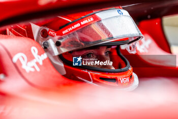 2024-07-06 - Charles Leclerc (MON) - Scuderia Ferrari - Ferrari SF-24 - Ferrari during Free Practice 3 on day 3, saturday july 6, 2024 of the formula 1 qatar airways british grand prix 2024, scheduled to take place at the silverstone circuit from july 5 to july 7, 2024 - FORMULA 1 - QATAR AIRWAYS BRITISHGRAND PRIX 2024 - PRACTICE AND QUALIFY - FORMULA 1 - MOTORS