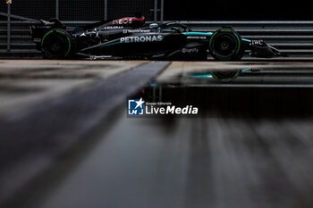 2024-07-06 - George Russell (GBR) - Mercedes-AMG PETRONAS F1 Team - Mercedes W15 - Mercedes E Performance during Free Practice 3 on day 3, saturday july 6, 2024 of the formula 1 qatar airways british grand prix 2024, scheduled to take place at the silverstone circuit from july 5 to july 7, 2024 - FORMULA 1 - QATAR AIRWAYS BRITISHGRAND PRIX 2024 - PRACTICE AND QUALIFY - FORMULA 1 - MOTORS