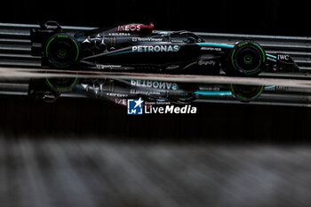 2024-07-06 - George Russell (GBR) - Mercedes-AMG PETRONAS F1 Team - Mercedes W15 - Mercedes E Performance during Free Practice 3 on day 3, saturday july 6, 2024 of the formula 1 qatar airways british grand prix 2024, scheduled to take place at the silverstone circuit from july 5 to july 7, 2024 - FORMULA 1 - QATAR AIRWAYS BRITISHGRAND PRIX 2024 - PRACTICE AND QUALIFY - FORMULA 1 - MOTORS