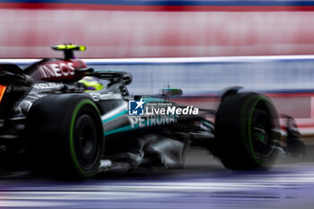 2024-07-06 - Lewis Hamilton (GBR) - Mercedes-AMG PETRONAS F1 Team - Mercedes W15 - Mercedes E Performance during Free Practice 3 on day 3, saturday july 6, 2024 of the formula 1 qatar airways british grand prix 2024, scheduled to take place at the silverstone circuit from july 5 to july 7, 2024 - FORMULA 1 - QATAR AIRWAYS BRITISHGRAND PRIX 2024 - PRACTICE AND QUALIFY - FORMULA 1 - MOTORS