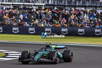 2024-07-06 - Fernando Alonso (ESP) - Aston Martin Aramco F1 Team - Aston Martin AMR24 - Mercedes during Qualify Session on day 2, friday july 6, 2024 of the formula 1 qatar airways british grand prix 2024, scheduled to take place at the silverstone circuit from july 5 to july 7, 2024 - FORMULA 1 - QATAR AIRWAYS BRITISHGRAND PRIX 2024 - PRACTICE AND QUALIFY - FORMULA 1 - MOTORS