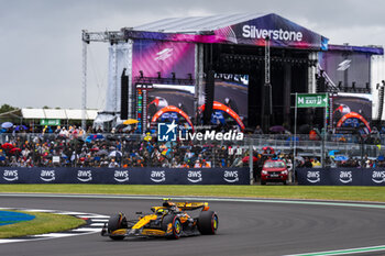 2024-07-06 - Lando Norris (GBR) - McLaren Formula 1 Team - McLaren MCL38 - Mercedes during Qualify Session on day 2, friday july 6, 2024 of the formula 1 qatar airways british grand prix 2024, scheduled to take place at the silverstone circuit from july 5 to july 7, 2024

 - FORMULA 1 - QATAR AIRWAYS BRITISHGRAND PRIX 2024 - PRACTICE AND QUALIFY - FORMULA 1 - MOTORS