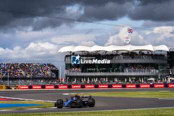 2024-07-06 - Logan Sargeant (USA) - Williams Racing - Williams FW46 - Mercedes during Qualify Session on day 2, friday july 6, 2024 of the formula 1 qatar airways british grand prix 2024, scheduled to take place at the silverstone circuit from july 5 to july 7, 2024

 - FORMULA 1 - QATAR AIRWAYS BRITISHGRAND PRIX 2024 - PRACTICE AND QUALIFY - FORMULA 1 - MOTORS