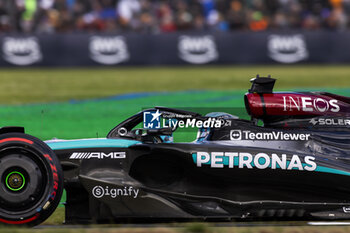 2024-07-06 - George Russell (GBR) - Mercedes-AMG PETRONAS F1 Team - Mercedes W15 - Mercedes E Performance during Qualify Session on day 2, friday july 6, 2024 of the formula 1 qatar airways british grand prix 2024, scheduled to take place at the silverstone circuit from july 5 to july 7, 2024

 - FORMULA 1 - QATAR AIRWAYS BRITISHGRAND PRIX 2024 - PRACTICE AND QUALIFY - FORMULA 1 - MOTORS