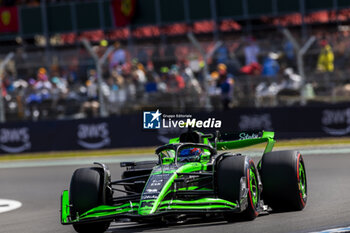 2024-07-06 - Zhou Guanyu (CHN) - Stake F1 Team Kick Sauber - Sauber C44 - Ferrari during Qualify Session on day 2, friday july 6, 2024 of the formula 1 qatar airways british grand prix 2024, scheduled to take place at the silverstone circuit from july 5 to july 7, 2024

 - FORMULA 1 - QATAR AIRWAYS BRITISHGRAND PRIX 2024 - PRACTICE AND QUALIFY - FORMULA 1 - MOTORS