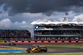 2024-07-06 - Lando Norris (GBR) - McLaren Formula 1 Team - McLaren MCL38 - Mercedes during Qualify Session on day 2, friday july 6, 2024 of the formula 1 qatar airways british grand prix 2024, scheduled to take place at the silverstone circuit from july 5 to july 7, 2024

 - FORMULA 1 - QATAR AIRWAYS BRITISHGRAND PRIX 2024 - PRACTICE AND QUALIFY - FORMULA 1 - MOTORS