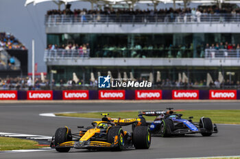 2024-07-06 - Lando Norris (GBR) - McLaren Formula 1 Team - McLaren MCL38 - Mercedes during Qualify Session on day 2, friday july 6, 2024 of the formula 1 qatar airways british grand prix 2024, scheduled to take place at the silverstone circuit from july 5 to july 7, 2024

 - FORMULA 1 - QATAR AIRWAYS BRITISHGRAND PRIX 2024 - PRACTICE AND QUALIFY - FORMULA 1 - MOTORS